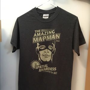 Amazing Mapman T shirt